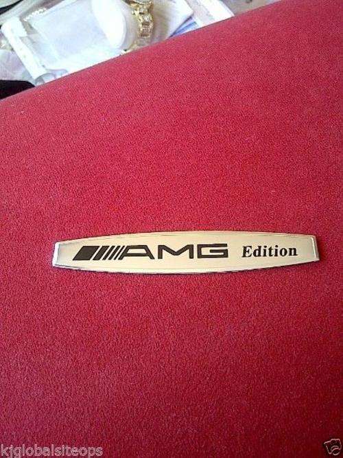 Mercedes AMG Edition Metal Chrome Fender Badge, High quality, R90 each