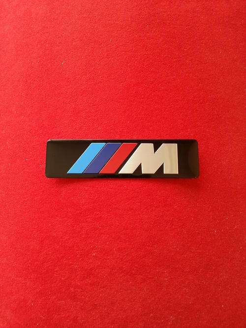 BMW M Sport/M Tech 3D Aluminium Metal Badge/Logo, High quality, 100 x 26mm, R80 each