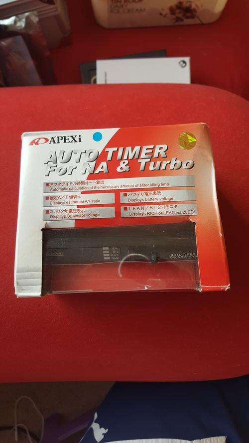 APEXI Auto Turbo Timer for NA and Turbo, Blue LED Display, Brand New, R599