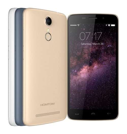 HOMTOM HT17 IN 9/10 CONDITION FINGERPRINT SCANNER, ANDROID 6.0, 13 MEGAPIXEL CAMERA ETC
