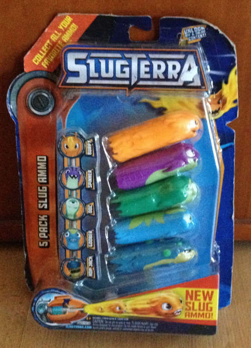 New SLUGTERRA 5 slug ammo Packs - mint on card