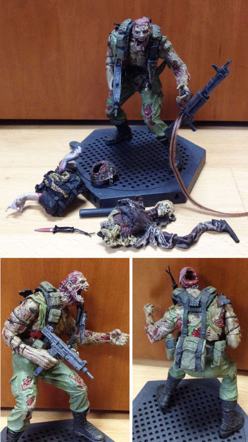 VINTAGE SPAWN AL SIMMONS Vietnam Hamburger head action figure Losse McFarlane toys