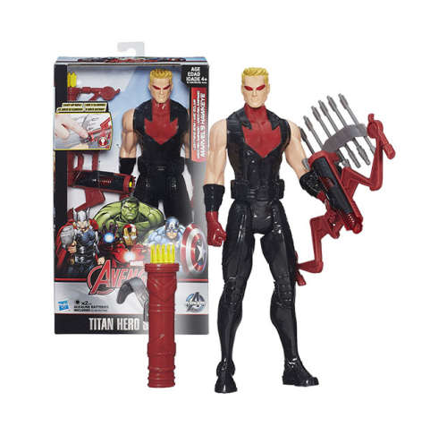 AVENGERS HAWKEYE LARGE 25CM high ACTION FIGURE - Electronic features - Hasbro toys mint in box