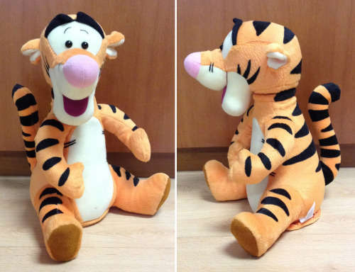 Disney Winnie the Pooh TIGGER electronic talking bouncing animatronic Plush toy