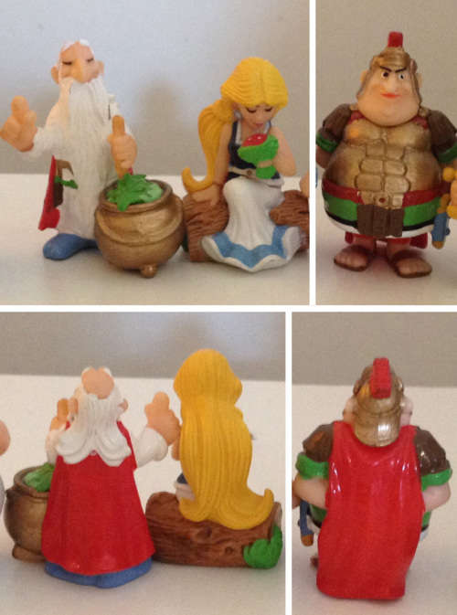 Asterix COLLECTORS FIGURINES set of 3