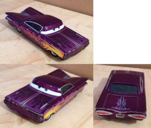 DISNEY PIXAR CARS movie RAMONE in purple - Mattel Toys