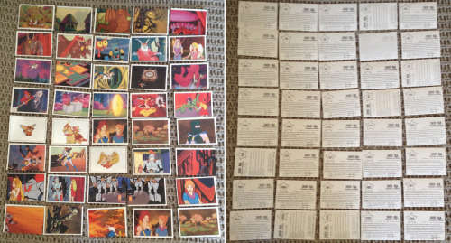 40 x Vintage SHE-RA Panini Stickers 1986 from MASTERS OF THE UNIVERSE FILMATION CARTOON show
