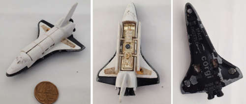 Corgi Junior no 41 James Bond 007 MOONRAKER SPACE shuttle