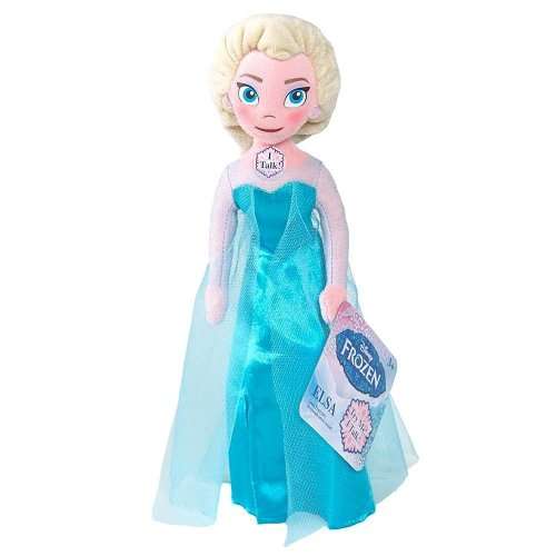 Disney licensed FROZEN talking mini ELSA Soft Doll - 20cm tall