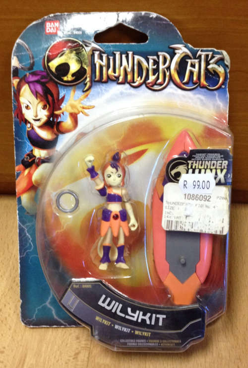 New 4 inch WILY KIT Thundercats figure - new style - near mint on card