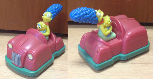 THE SIMPSONS BumPer car - Marg Simpson - colour variation