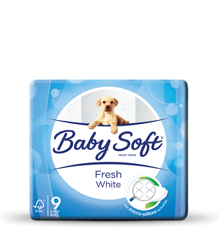 Checkers LITTLE SHOP 2 Mini BABY SOFT TOILET PAPER