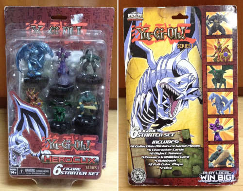 Yu Gi Oh Heroclix 6 figure box set