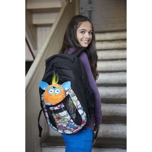 Hasbro FURBY ORANGE AND BLUE Interactive Plush Toy - New Mint in Box