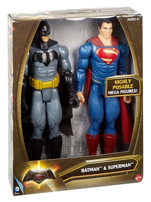 Batman v Superman 2 Figure BOXSET DC Comics 30cm Action Figure Doll - MATTEL toys 2017
