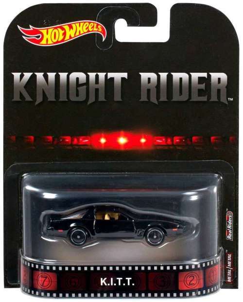 HOTWHEELS RETRO - KNIGHT RIDER KITT car 1:64 - 2017 edition