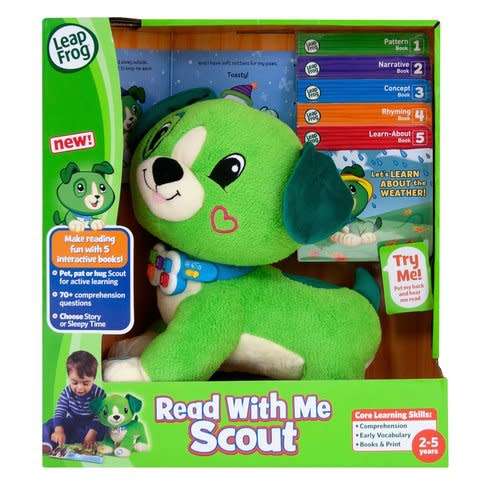 LeapFrog Read with me SCOUT - mint in box