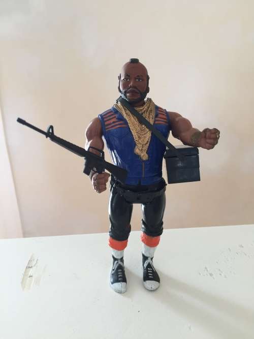 BA Baracus A-TEAM action figure large scale 1984 BY Galoob Toys 95% complete