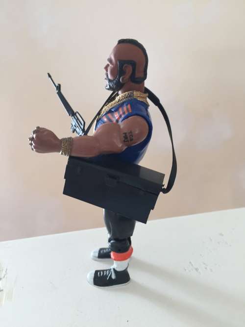 BA Baracus A-TEAM action figure large scale 1984 BY Galoob Toys 95% complete
