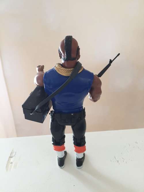 BA Baracus A-TEAM action figure large scale 1984 BY Galoob Toys 95% complete