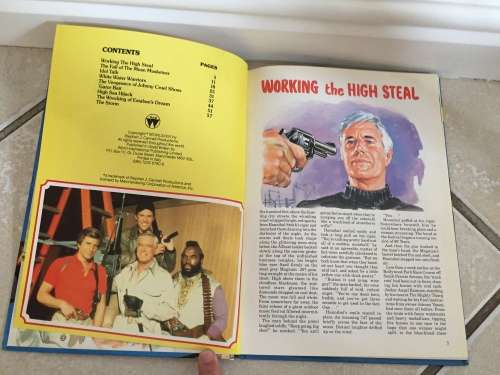 BA Baracus A-TEAM action figure large scale 1984 BY Galoob Toys 95% complete