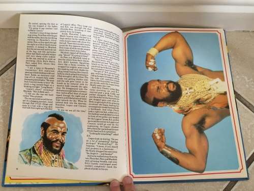 BA Baracus A-TEAM action figure large scale 1984 BY Galoob Toys 95% complete