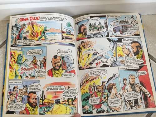 BA Baracus A-TEAM action figure large scale 1984 BY Galoob Toys 95% complete