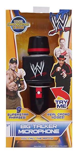 WWE The Big Talker Microphone - mint in box