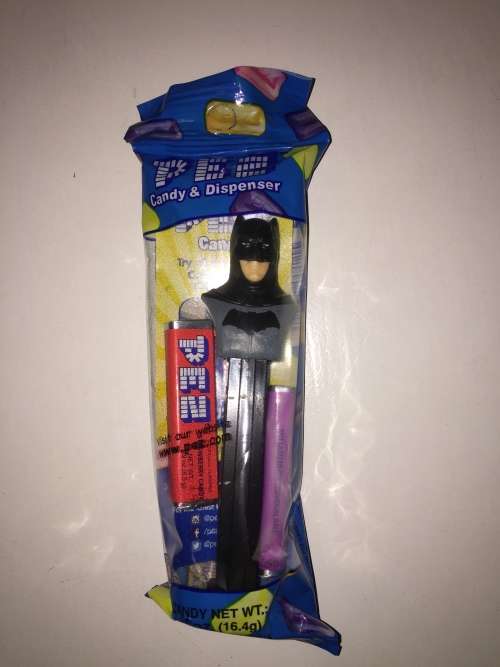 PEZ Justice League Batman - mint sealed in packet