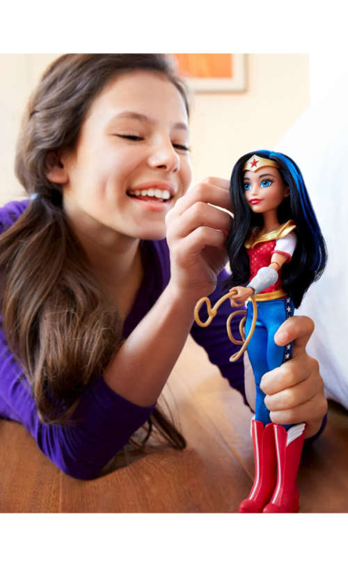 DC Super Hero Girls Wonderwoman 12" 30cm Action Figure Doll - MATTEL toys 2017