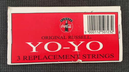COCA COLA COKE RUSSELL YO-YO South Africa 1990s Always Coca Cola 3 String Pack