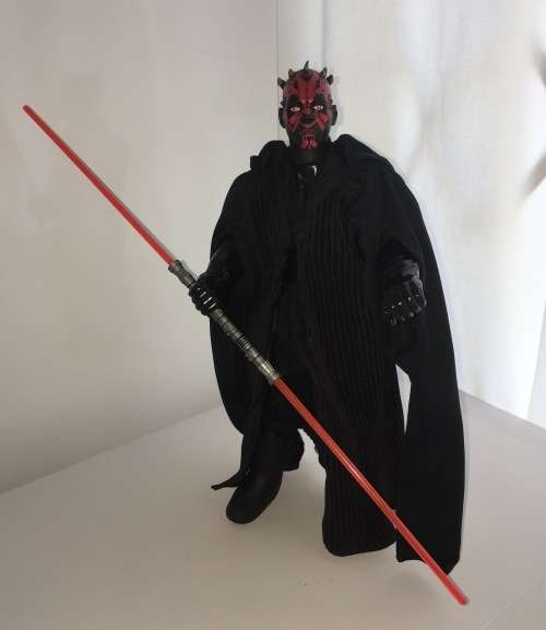 DARTH MAUL STAR WARS Episode 1 12 inch 30cm tall figure doll - loose Hasbro toys