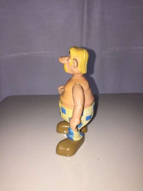Rare Vintage GAUL FARMER Action Figure from 1980 Asterix Play series by Toy Cloud and Ceji Toys