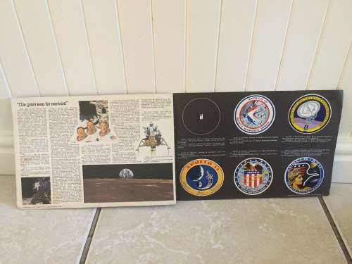 CALTEX Collectors NASA APOLLO EPIC Space Race card album South Africa exclusive 1970s