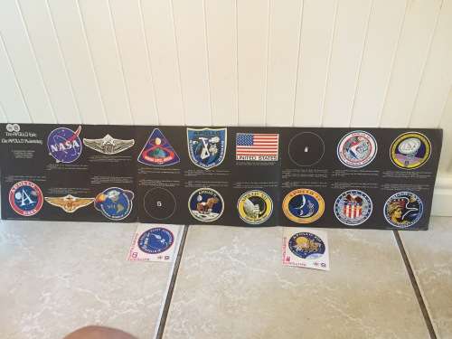 CALTEX Collectors NASA APOLLO EPIC Space Race card album South Africa exclusive 1970s