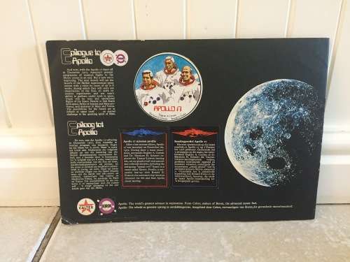 CALTEX Collectors NASA APOLLO EPIC Space Race card album South Africa exclusive 1970s