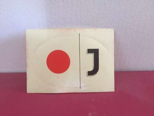 SHELL Petrol Promotion 1970s International Cars LICENSE Sticker JAPAN