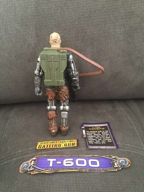 TERMINATOR SALVATION MOVIE 2009 T-600 DROID Action Figure