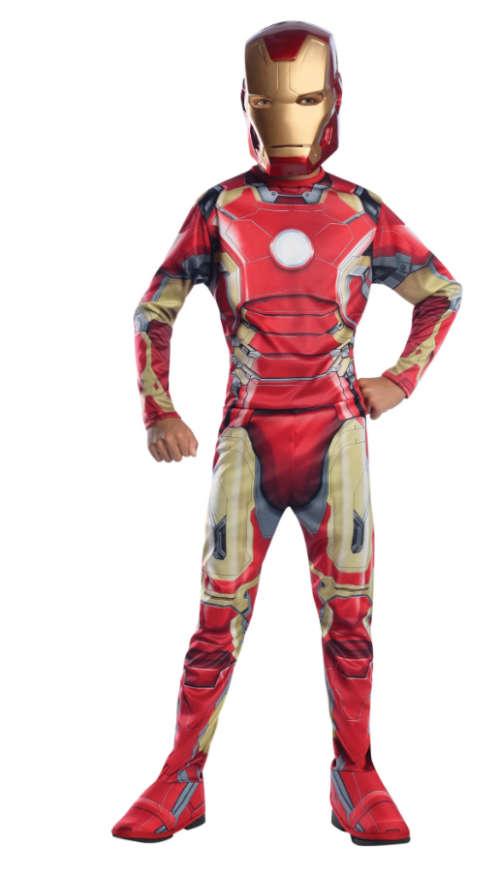 RUBIES USA MARVEL IRON MAN Man of Steel KIDS COSTUME OUTFIT Avengers