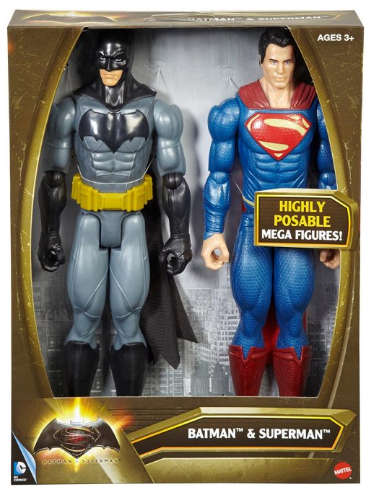 Batman v Superman 2 Figure BOXSET DC Comics 30cm Action Figure Doll - MATTEL toys 2017