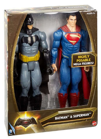 Batman v Superman 2 Figure BOXSET DC Comics 30cm Action Figure Doll - MATTEL toys 2017