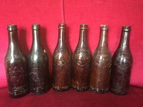 The largest Bashews Bros BOTTLE Collection in the world  - estimated from 1920s to 2015