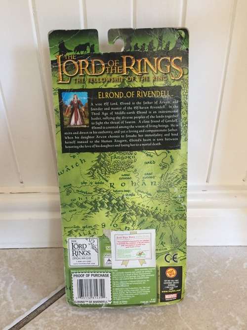 Lord of the Rings ELROD of RIVENDELL action Figure by Toybiz