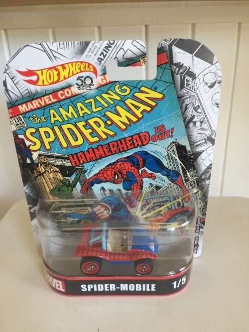 Hotwheels Hot Wheels Retro Entertainment series 2019 Marvel Spider-Man car buggy