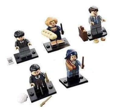 Lego HARRY POTTER Series 2 FANTASTIC BEASTS set of 5 figures no 18 to 22 - mint in sealed packets