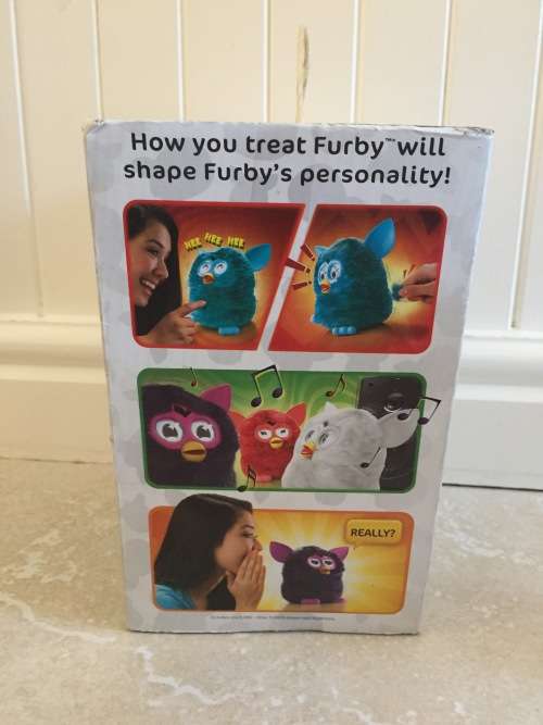 Hasbro FURBY YELLOW Interactive Plush Toy - New Mint in Box