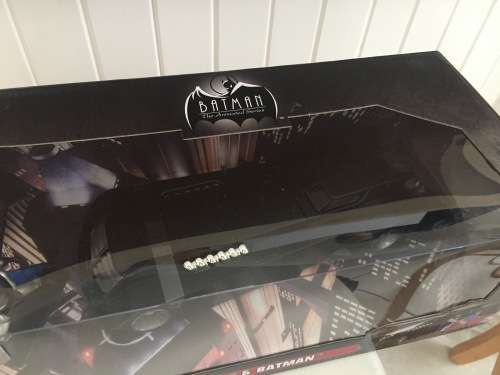 Jada Batman ANIMATED figure and Batmobile set - Jada Toys - 2018 - 1:24 scale mint in sealed box