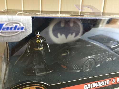 BATMAN 1989 Batman Movie Batman Figure and Batmobile boxset - Jada Toys