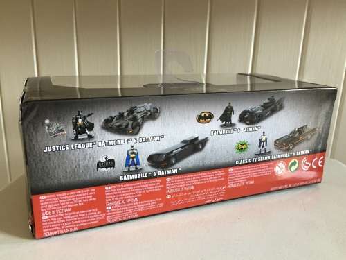 Justice League movie Batman Figure and Batmobile boxset