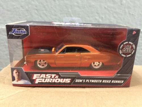FAST and Furious 1:32 scale Doms Plymouth Road Runner mint in box